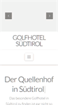 Mobile Screenshot of golfhotel-suedtirol.com